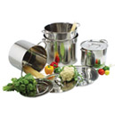 Stainless Steel Stock Pot & Steamers