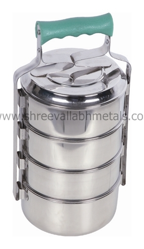 Thailand Tiffin With Silicon Grip Rubber