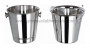 Bottom Ribbed & Tulip Sheet Stainless Steel Wine Bucke