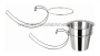 Table Mounted Wine Bucket Stand