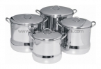 Belly Stock Pot S.S. Dome