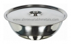 Deep Footed Bowl With Cover & Knob