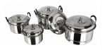 Dutch Oven with Wire Handle