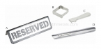 Reserved Plate & Holder