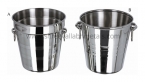 Step (S.T.) & Leap-U-Ring Stainless Steel Wine Bucket