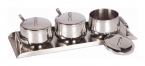 Sugar Boswls 3 Pcs Set With Stand
